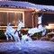 3-Piece Lighted Reindeer Family Lawn Decoration with Waterproof Metal Frame and LED Lights